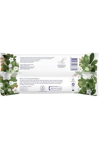 Islak Havlu Beyaz Sabun Kokulu Paket 90 Yaprak 540 Yaprak Bebek Kullanımına Uygun 6'lı Set