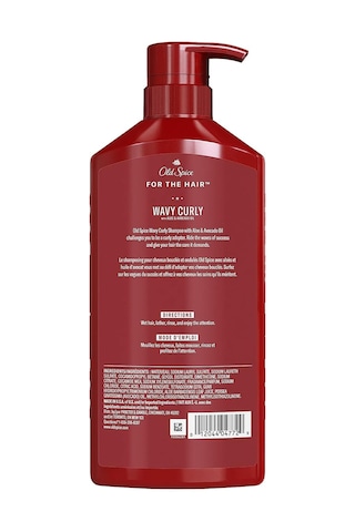 Old Spice Wavy Curl Şampuan 650 ML