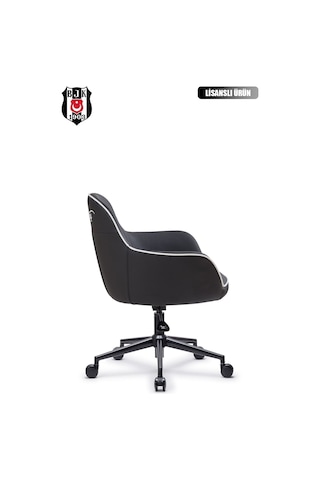 Fanchair X Beşiktaş Icon Siyah Çalışma Koltuğu-39