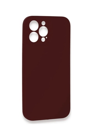 Apple Uyumlu iPhone 13 Pro Kılıf Lansman Legant Silikon - Bordo Aklby-bsva58 standart