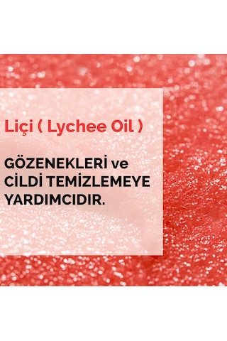 Nedox Liçi (lychee Oil) Besleyici Arındırıcı ve Nemlendirici El & Vücut Peelingi 250 ML