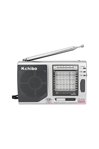 Kchibo Kk-9803 Cep Radyosu Fm/Am/Sw1-8 10 Pilli Mini Radyo