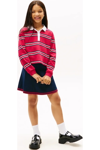 Tommy Hilfiger Varsıty Knıtted Skır, C1g Lacivert Kız Çocuk Etek