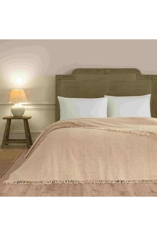 Linens Amorie Çift Kişilik Turuncu Battaniye Turuncu