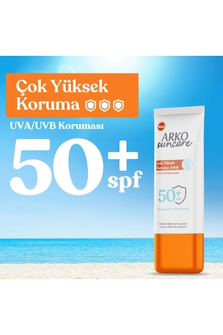 Arko Suncare Çok Yüksek Korumalı Yüz Güneş Kremi SPF50+ 50 ML