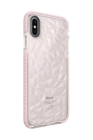 Goocamp Apple Uyumlu iPhone Xs Max 6.5 Kılıf Buzz Kapak - Pembe Pembe