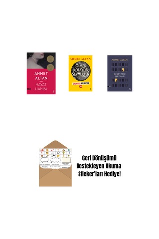 Hayat Hanım + Ölmek Kolaydır Sevmekten Okumayan Kalmasın + Geceyarısı Şarkıları + Okuma Sticker'ları