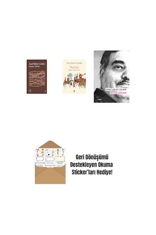 Everest Açıkhava 35 - Seçme Şiirler + Naîmâ + Asaf Hâlet Çelebi - Bütün Şiirleri + Okuma Sticker'ları