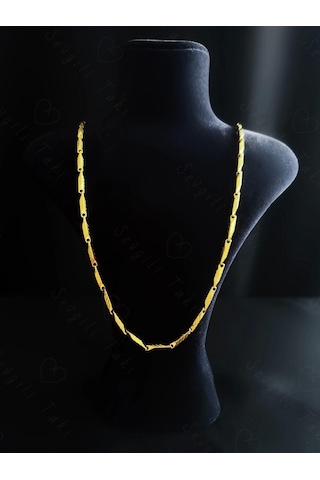 Melon Model Gold Çelik Kolye 1+ Serisi