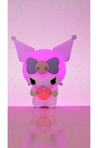 Kuromi Kaliteli Masa Gece Lambası Boyut:12 Cm Çok Renkli