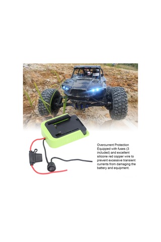 Youtek Ryobi 40v Akü Adaptörü, 30a Sigortalı 14awg Tel, Elektrikli Araçlar Ve遥控车için Abs Malzeme, Akım Korumalı