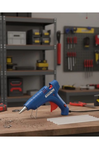 Hepsi Hızlı Isınan 100 W Silikon Tabancası 11 Mm Silikon Uyumlu 5 Adet Silikon Najmaddin