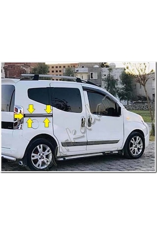 Db Chrome Fiat Fiorino Sürgülü Kapı Çıta Nikelajı 2008 Sonrası 4