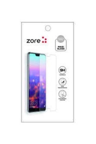 Ekılıf - Samsung Galaxy A2 Core Uyumlu - Ekran Koruyucu Maxi Glass Temperli Cam - Şeffaf