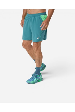 Asics Padel Court 7ın Short Erkek Yeşil Şort 2041a350-300