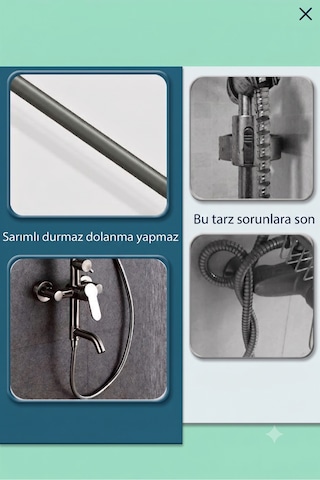 Silikon Patlamaz Yırtılmaz Ezilmez Nano Duş Hortumu 150 Cm Banyo Duş Hortumu Çok renkli