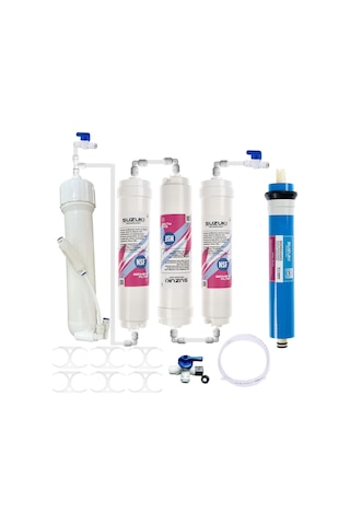Akvaryum Tipi Su Arıtma, Çift Çıkışlı Ve Saf Su Sistemi (SUZUKI Technology Membranlı)