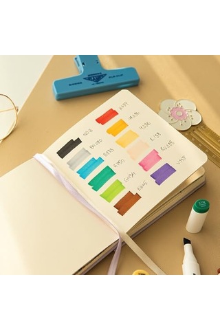 Sert Kapaklı Düz Defter - 17x24 Cm, 96 Yaprak 124-Pembe