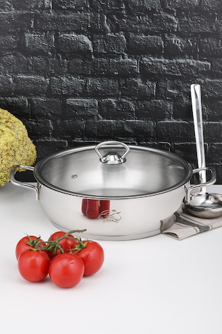 Cooker Lara 26 Cm Paslanmaz Çelik Karnıyarık Tencere