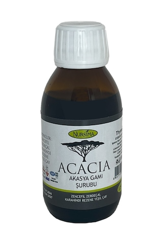 Nursima Acacia Akasya Gamı Şurubu 125 ML