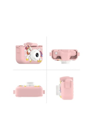 Trendooze Hallow D12393pu 1080p 48 Mp Unicorn Dijital Çocuk Kamerası Qx