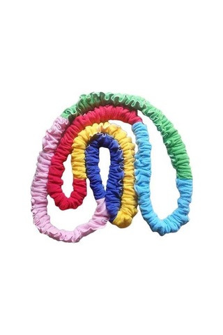 Ganzhoushop Suntek Renkli Kooperatif Esnek Egzersiz Döngüsü Çoklu Bant Seti 3m Jq Çok Renkli