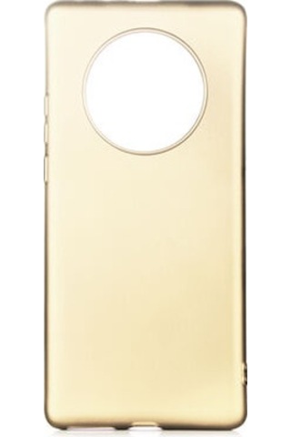 Huawei Mate 40 Pro Kılıf Esnek Yapılı İnce Slim Silikon Kapak Ryc/premier Gold