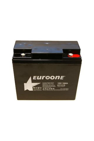 Euroone Bakımsız Kuru AGM Akü 12 Volt 18 Amper EO1218