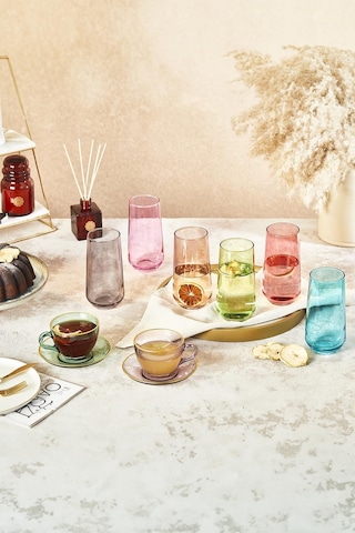 Selka Home Aura 6'lı Meşrubat Bardak Seti 001