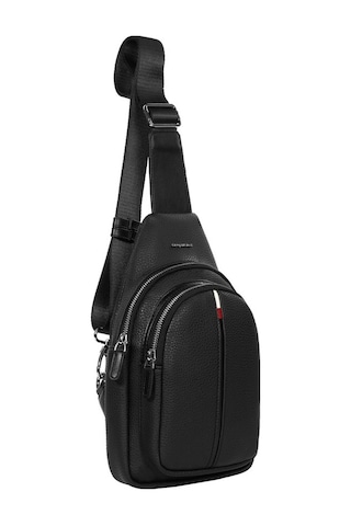 Cengiz Pakel Unisex Crossbody Çanta 7208-Siyah-Kırmızı (434138536)-7208-Siyah-Kırmızı