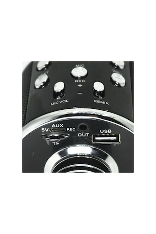 Wster Ws-858 Karaoke Mikrofon Bluetooth Hoparlör Aux Usb Mikro Sd Kart Girişli Çok Renkli