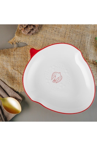 Aryıldız Red Bird Tabak 24 Cm Çok Renkli
