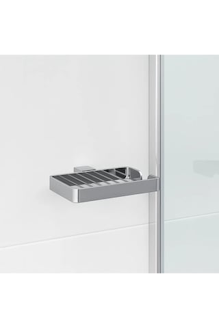 Pi Tel Duş Malzemelik, 14 X H2 X 12cm - Krom Krom