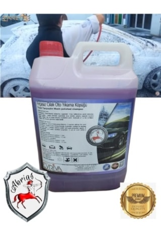 Fırçasız Cilalı Oto Yıkama Şampuanı F9 Unique 5kg
