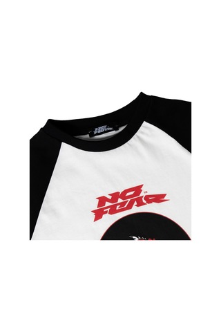 No Fear Erkek Çocuk Tshirt Nfr-b500353 Siyah - Beyaz