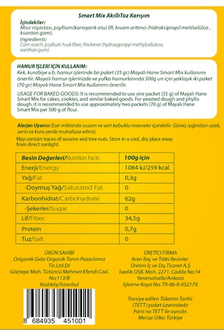 Smart Mix Akıllı Toz Karışım 35 G