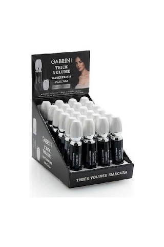 Gabrini Maskara Thıck Volume Water 000 Black