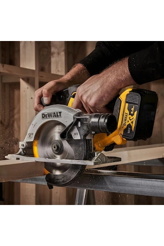 Dewalt DCS334NT 18V Dekupaj + DCS565NT 18V Daire Testere + 2 Akülü İkili Set