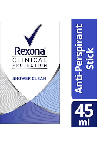 Rexona Clinical Protection Shower Clean Krem Kadın Deodorant 45 ML