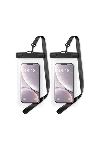 1/2 Paket Su Geçirmez Telefon Kılıfı Apple iPhone 17 16 15 Pro Max Ve Samsung Galaxy S24+/s23 İle Uyumlu 7 İnç Kordonlu Su Geçirmez Telefon Kılıfı, Ipx8 Plaj Seyahatinde Olması Gerekenler, Plaj Temelleri