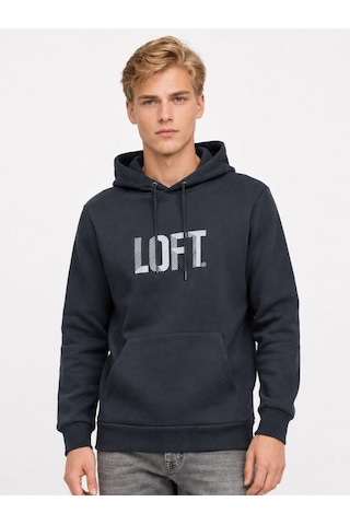 Loft Regular Fit Erkek Sweatshirt Lf2041184 Q1.v1 Koyu Lacivert