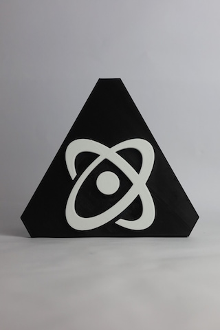 Atom Dekoratif - 3 Boyutlu Tabela 17cm