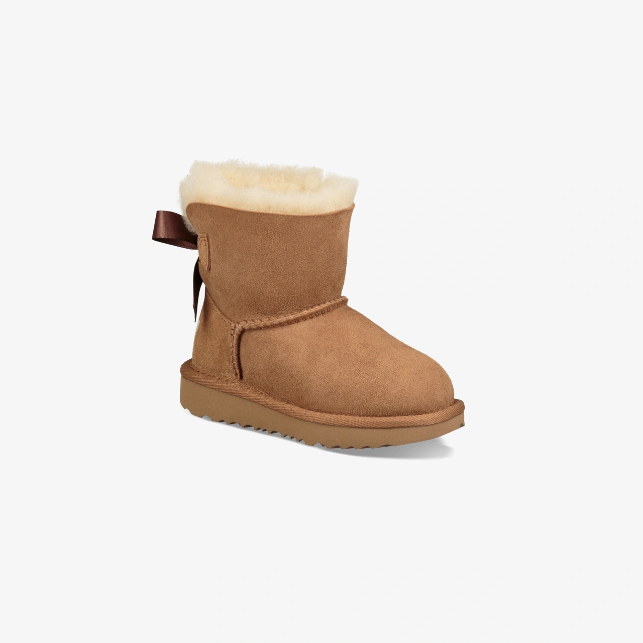 Ugg Mini Bailey Bow Çocuk Kahverengi Bot 1017397t