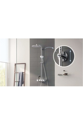 Grohe Euphoria Smartcontrol System 260 Mono Duvara Monte Termosta