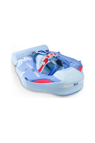 Mambobaby Şişme Olmayan Bebek Yüzme Şamandırası Yumuşak Mt3148bl-1 Mavi