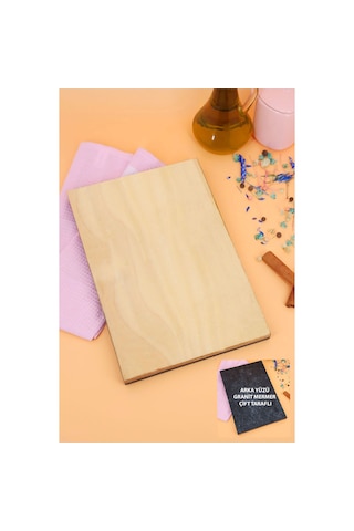 Çift Taraflı Kesme Tahtası Sağlam Ahşap Ve Granit Mermer Tam