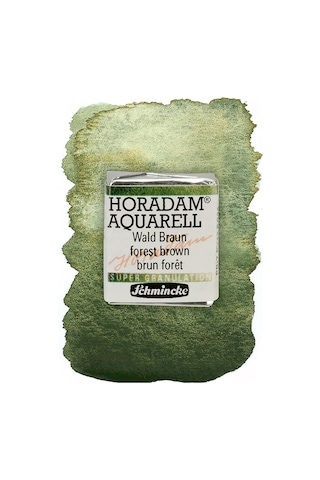 Schmincke Horadam Supergranulation Sulu Boya Forest Brown 1/2 Tab Genel