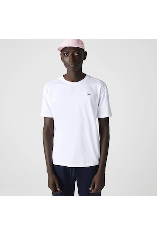 Lacoste Erkek T-shırt Th7618-001 Th7618-001 Beyaz
