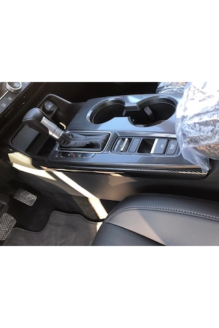 Honda - Cıvıc Fe1 2022 Uyumlu Vıtes Kenar Kaplama 2 Parça Karbon