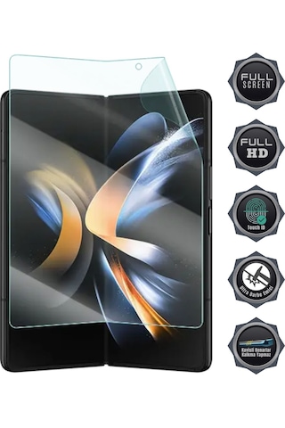 Tecno Phantom V Fold 2 Katlanır İç Ekran Koruyucu Esnek Nano Hydrogel Film - Ekranı Tam Kaplar